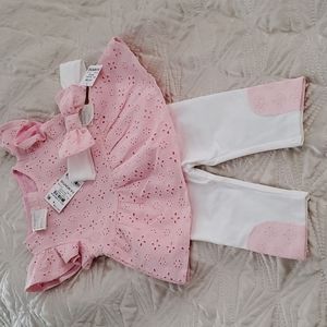 Baby Girls 3pc set summer dress up outfit